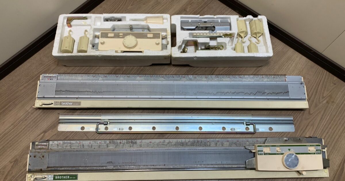 brother ブラザー ゴム編み機 KR-850 / KR-120 Delica KR-120 デリカ ごむ 手芸 ハンドクラフト