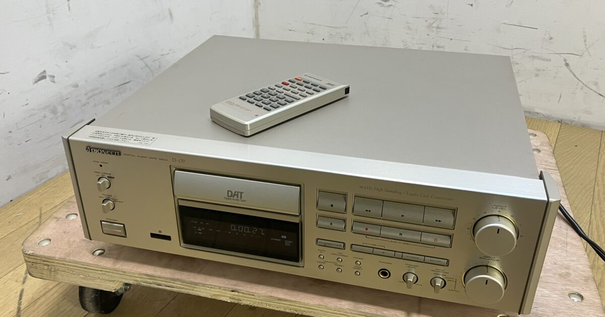 Pioneer パイオニア DATデッキ D-07 デジタルオーディオテープレコーダー