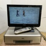 HITACHI 日立 D-VHS デッキ DT-DR2000 デジタル ビデオデッキ 再生確認