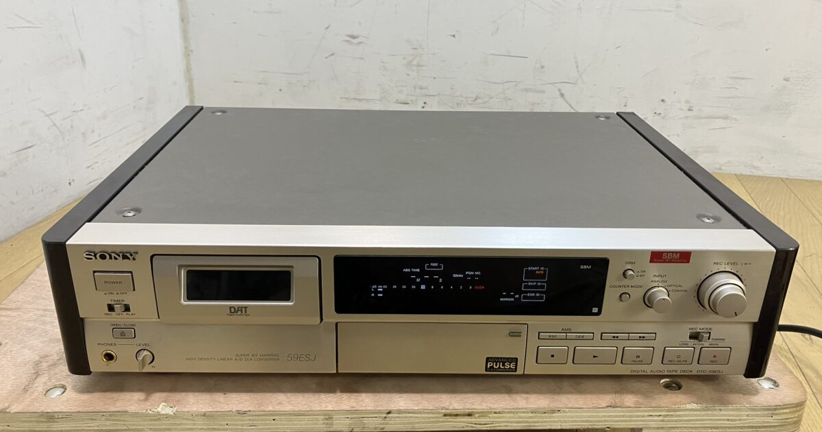 SONY ソニー DATデッキ DTC-59ESJ デジタルオーディオテープレコーダー