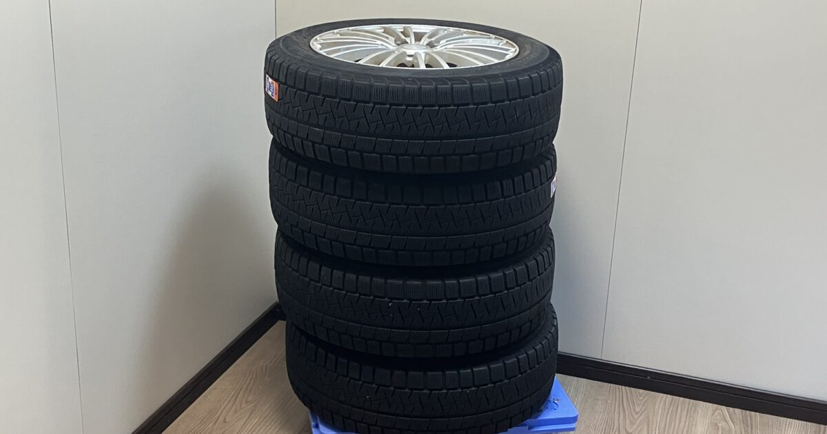 LEBEN レーベン スタッドレスタイヤ アルミ付 PIRELLI ピレリ 195/60R16 16インチ 4本 16×6.5J オフセット50 5穴 114.3