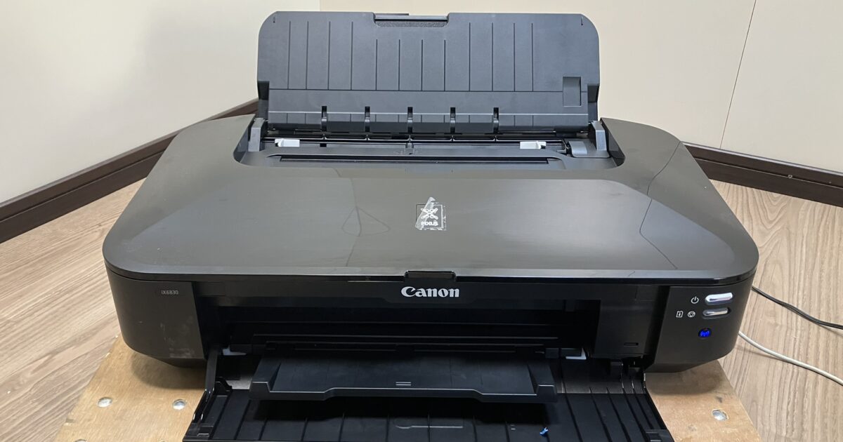 Canon キャノン A3ノビ カラーインクジェットプリンター iX6830 有線LAN USB2.0 無線LAN Wi-Fi