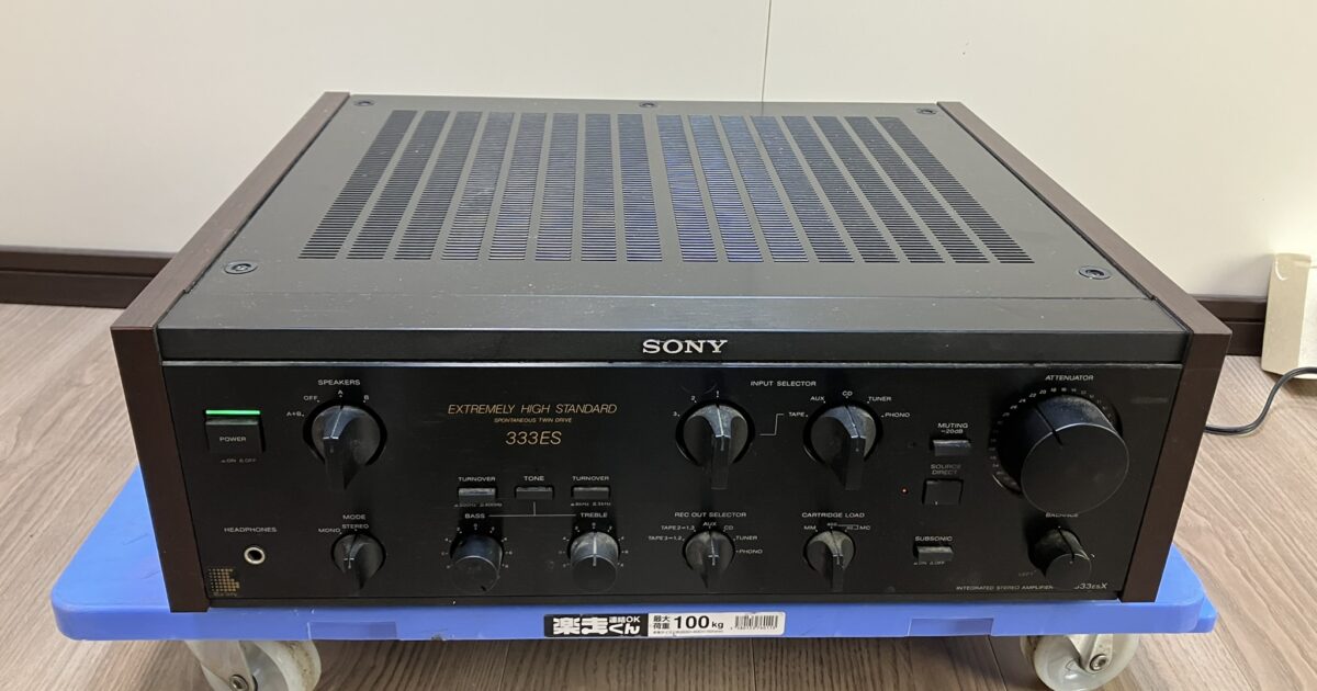 SONY ソニー プリメインアンプ TA-F333E5X