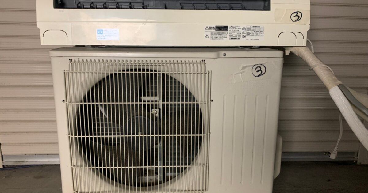 MITSUBISHI 三菱電機 壁掛け型 ルームエアコン MSZ-GE2218-W 2019年製 冷房6畳 リモコン無