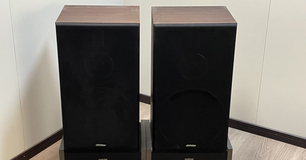 Victor ビクター 3way スピーカー ペア ZERO5 DIATONE スタンド付 インピーダンス 8Ω 出音確認済