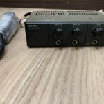 UNI-PEX ユニペックス SDレコーダー付車載アンプ 外部スピーカー用 NDA-202A マイク付属