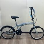 SAIMOTO サイモト 折り畳み自転車 グリーン 鍵付き