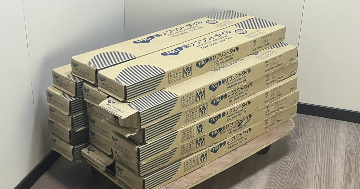 TOLI 東リ プリントタイル PT3506 テラウッド 3×150×900mm 20枚入 複層ビニル床タイル 17箱セット