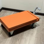TRUSCO トラスコ 作業台 リフター 台車 HLLA-S120 耐荷重120kg テーブル 幅350長さ570mm
