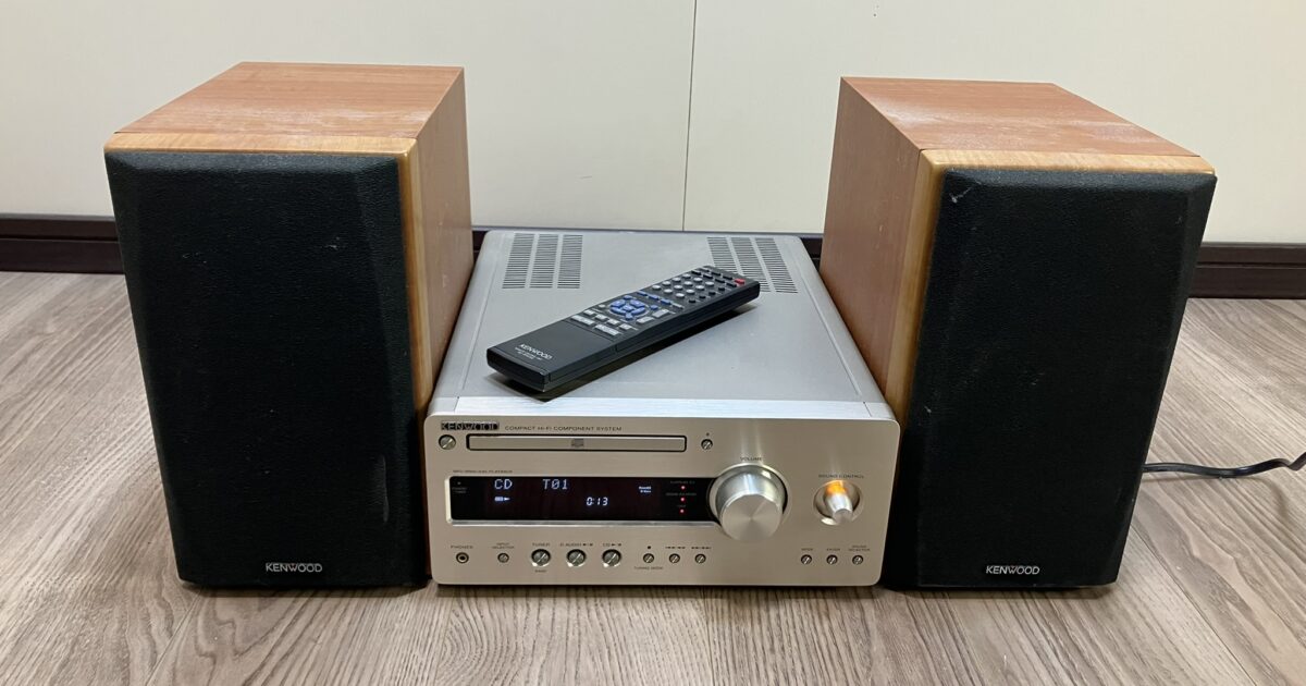 KENWOOD ケンウッド システムコンポ CDデッキ R-K711 LS-K711