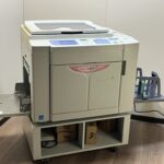 RISO 理想科学工業 RISOGRAPH 輪転機 印刷機 MD5450 グリーンドラム インク マスター付