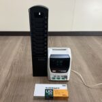 MAX マックス タイムレコーダー ER-180UD タイムカード付 タイムカードラック付き ER-RB10