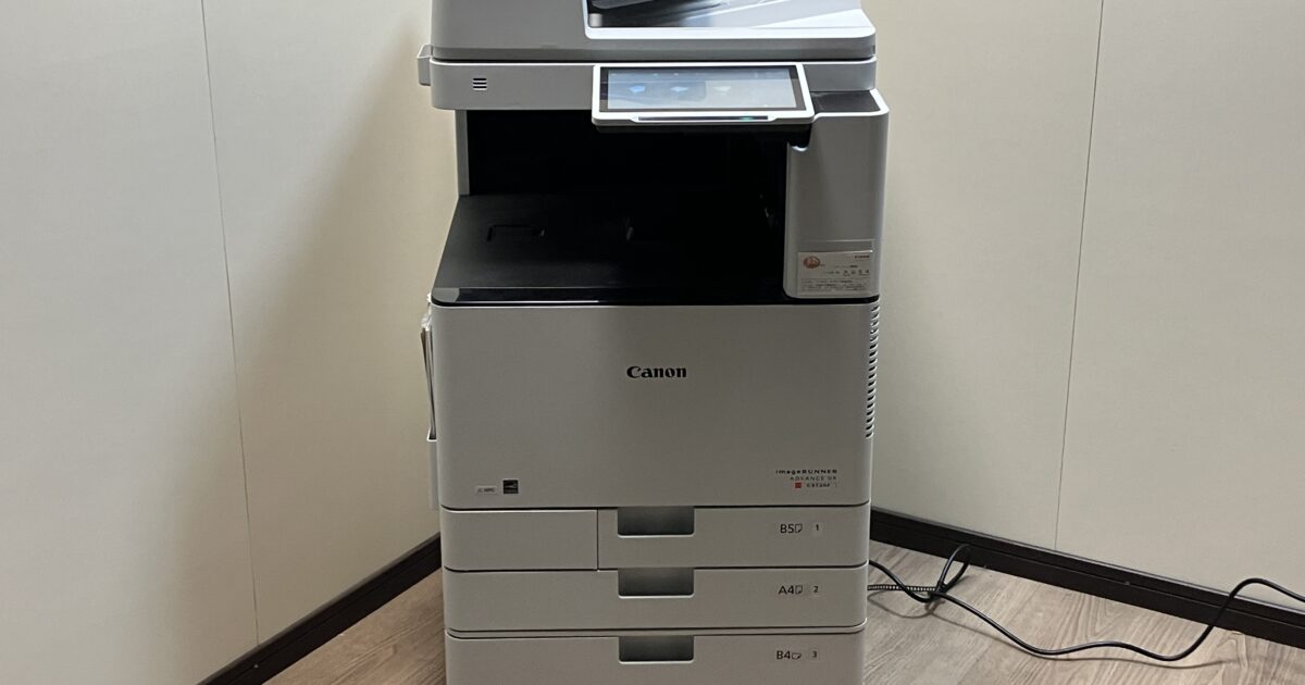 Canon キャノン A3 カラーレーザー 複合機 imageRUNNER ADVANCE DX C3720F コピー機 印刷枚数3342枚可能