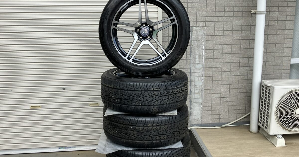 Mercedes-Benz メルセデスベンツ AMG 20インチ ホイール 20×9.5J +50 PCD：112-5H 265/50R20