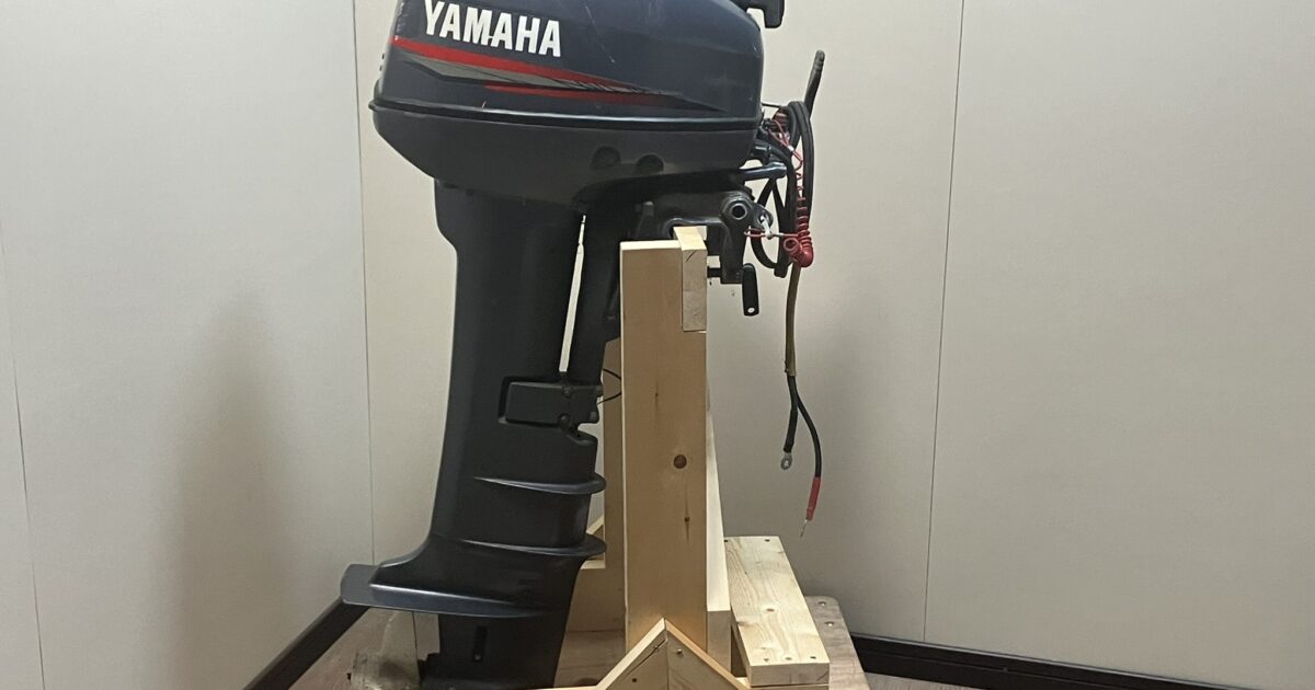 YAMAHA ヤマハ 9.9馬力 船外機 682C L足 動作未確認 ジャンク品扱い