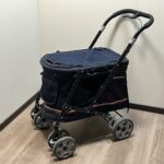 Bonbi ボンビアルコン DECA PROGRE プログレ 折りたたみ可 ペットバギー ペットカート デニム柄