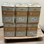 SK エスケー化研 水性 内外装用 薄付仕上塗材 シコク RP 6缶セット