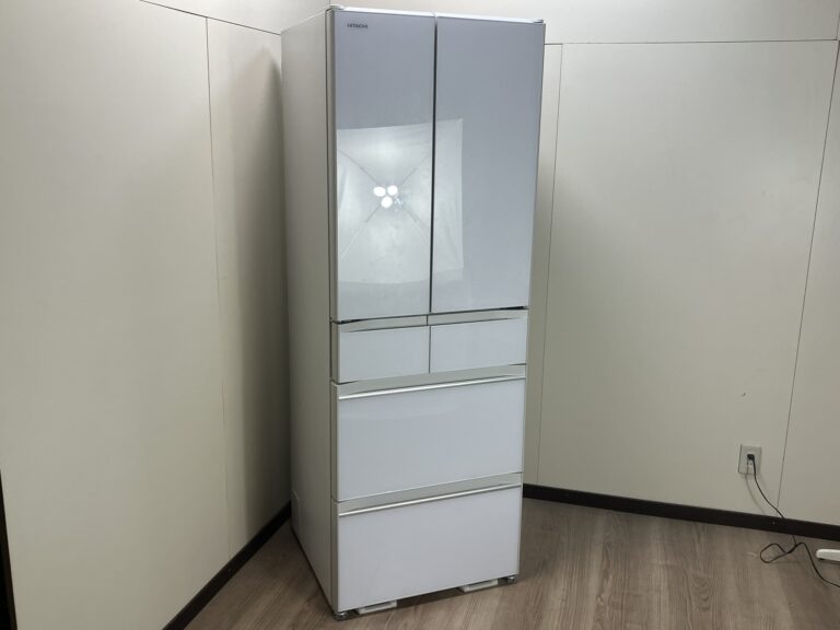 HITACHI 日立 475L 冷凍冷蔵庫 R-HW48N 冷蔵335L 冷凍140L 自動製氷機能付き