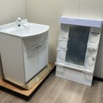 Panasonic パナソニック 間口600mm 洗面化粧台 1面鏡 GQM60KECW 未使用
