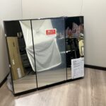 LIXIL リクシル ミラーキャビネット 三面鏡 ブラック 間口900ｍｍ