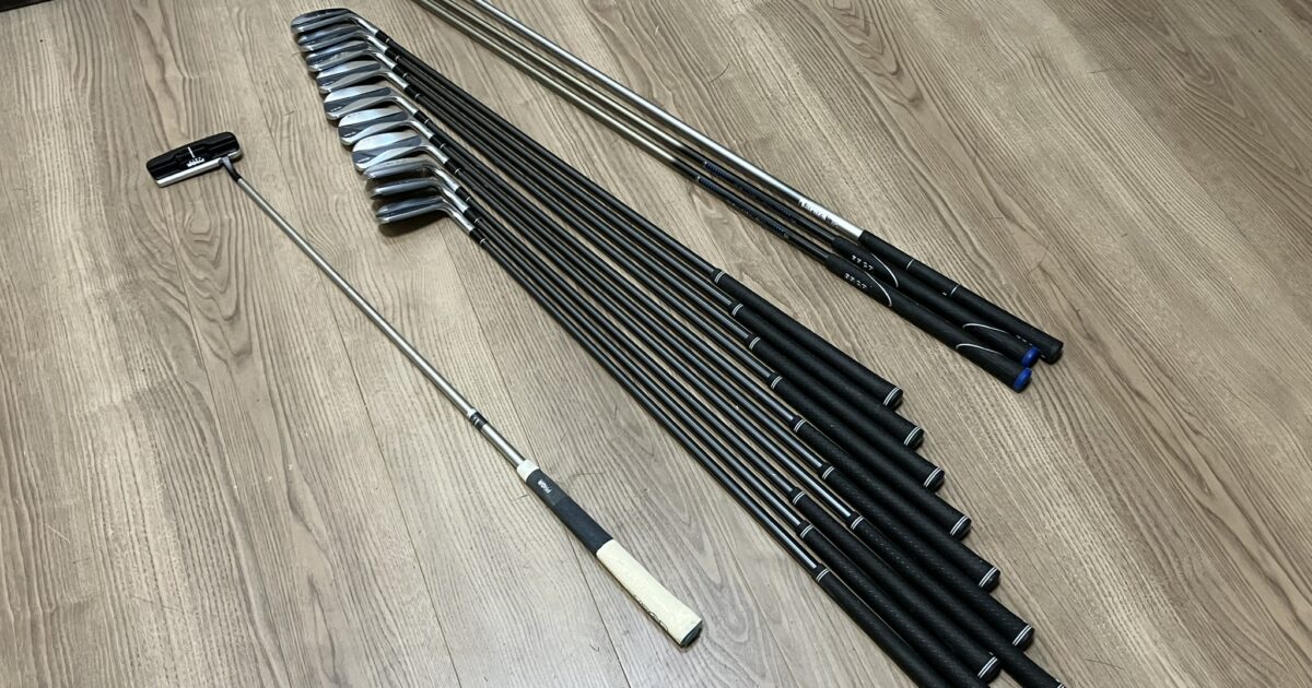 PRGR プロギア ドライバー 3本 アイアン 10本 パター セット INSPEC カーボンシャフト M-40 915CR TR-X wedge T3 502 GN 502 HIT