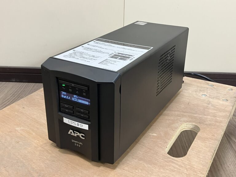 APC エーピーシー UPS 無停電電源装置 smart-UPS 500 使用1年 SMT500J