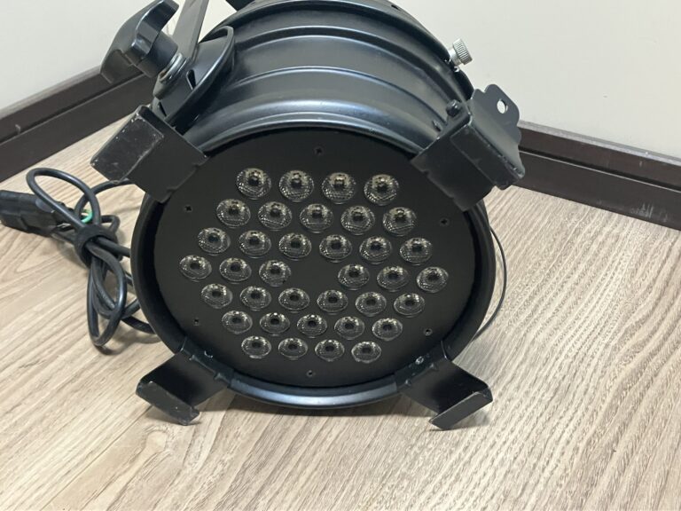 LED パーライト 36灯 業務用 舞台照明 PAR-64 120W DMX512 対応 3～8ch