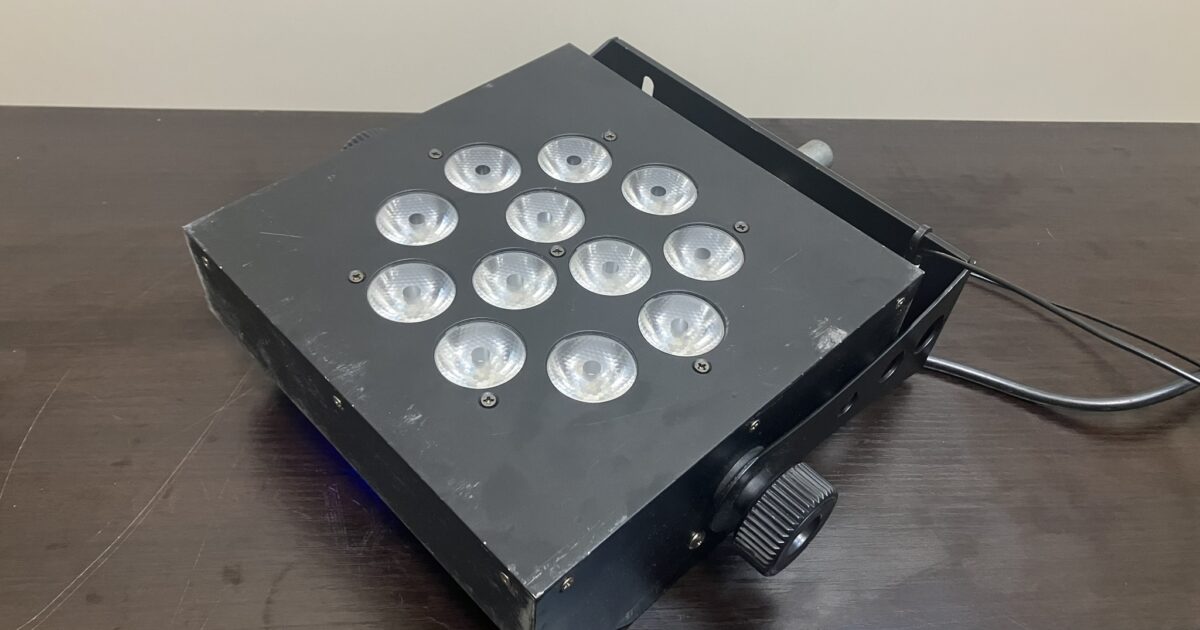 LIGHT HOUSE LIMITED ライトハウス 薄型 LED ウォッシュライト BLOCK MINI 12 DMX 3ch 10ch対応