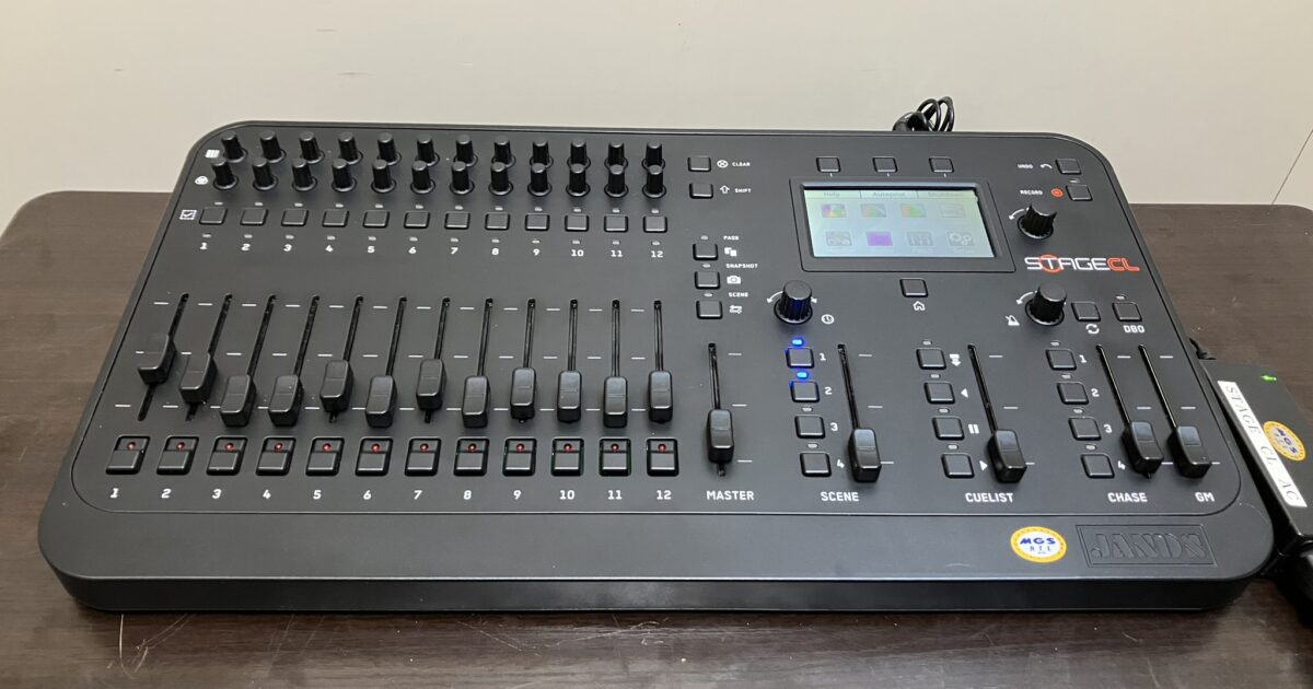 JANDS ジャーンズ DMXコントローラー 調光卓 照明コントローラー STAGE CL ハードケース付