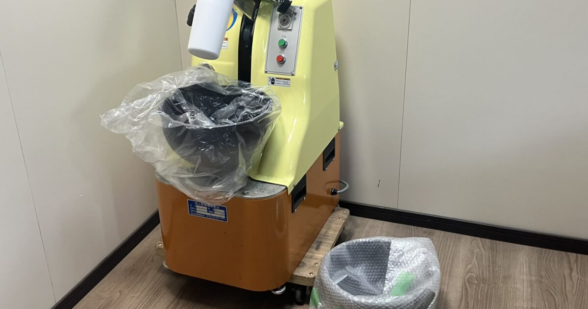 FSK 福山製菓機械 餅つき機 MK-20 月よりの使者 つきちゃん 200V 能力 うす2個付き