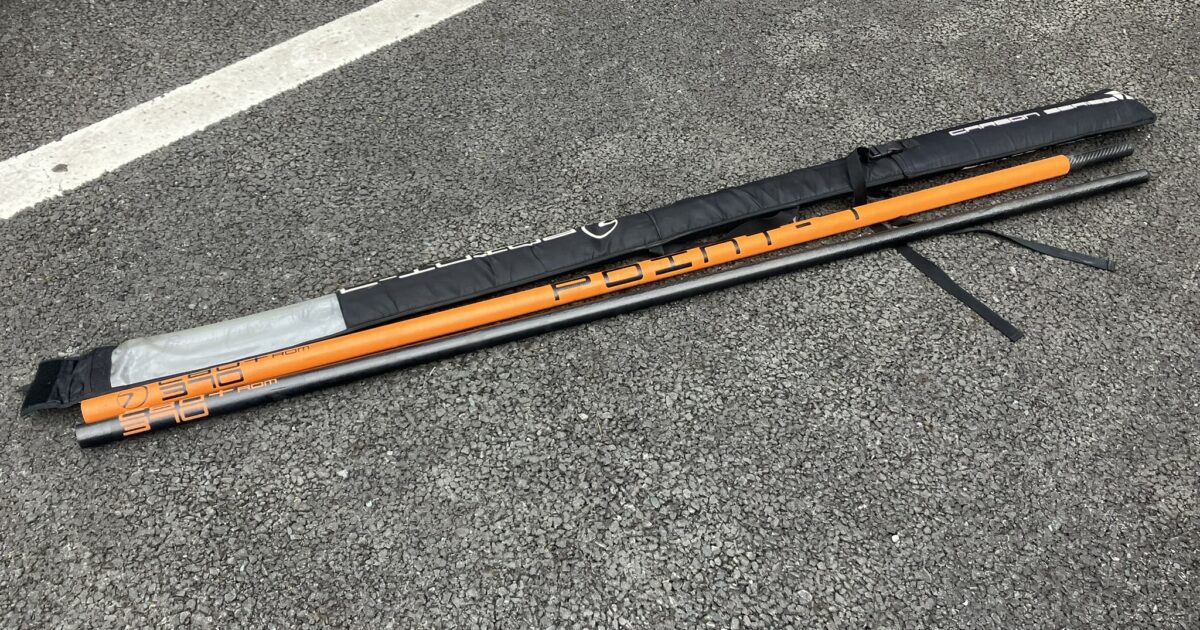 POINT-7 ポイントセブン ウィンドサーフィン カーボン マスト C80+rom 370mm ケース付き