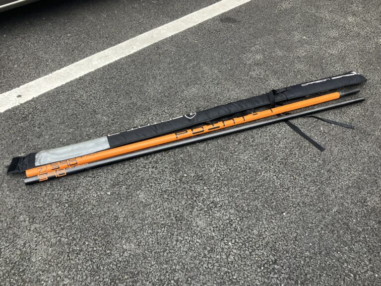 POINT-7 ポイントセブン ウィンドサーフィン カーボン マスト C80+rom 370mm ケース付き
