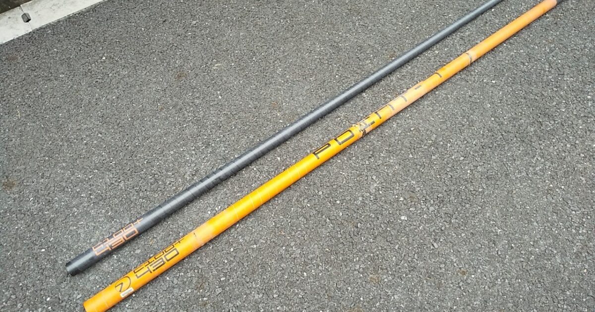 POINT-7 ポイントセブン ウィンドサーフィン カーボン マスト C100+ 430mm ケース付き