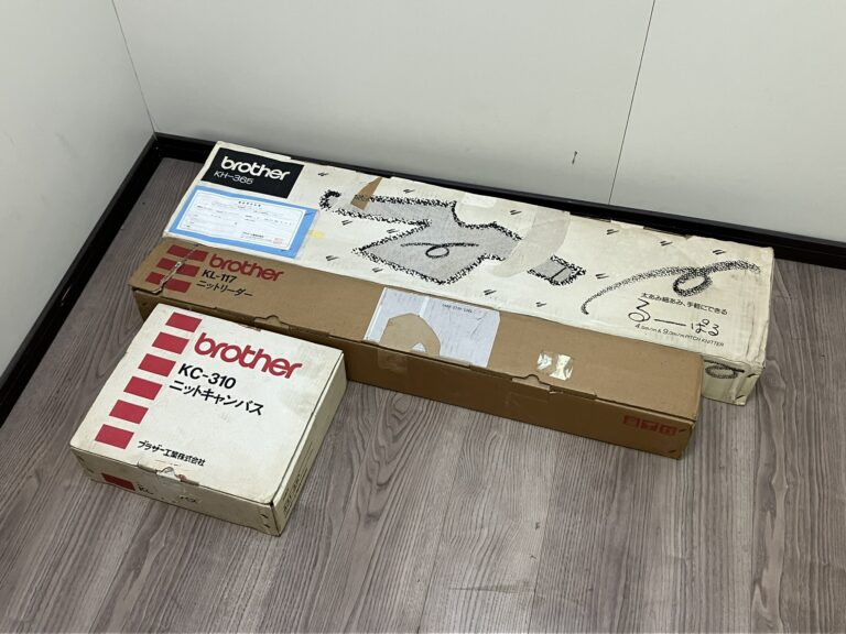 brodher ブラザー 編機 編み機KH-365 るーぱる KH-365 ニットリーダー KL-117 ニットキャンバス KC-310