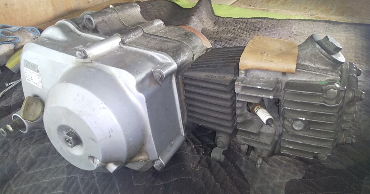 HONDA 本田 49cc エンジン 本体 AB26E ホンダ ダックス 圧縮確認済み