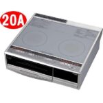 MITSUBISHI 三菱電機 据置き型 2口 IHクッキングヒーター IHコンロ CS-G29CS20A 200V 水無両面焼グリル