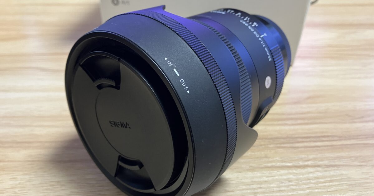 SIGMA シグマ 一眼レフレンズ 35mm F1.4 DG DN SONY Eマウント フィルターサイズ67mm