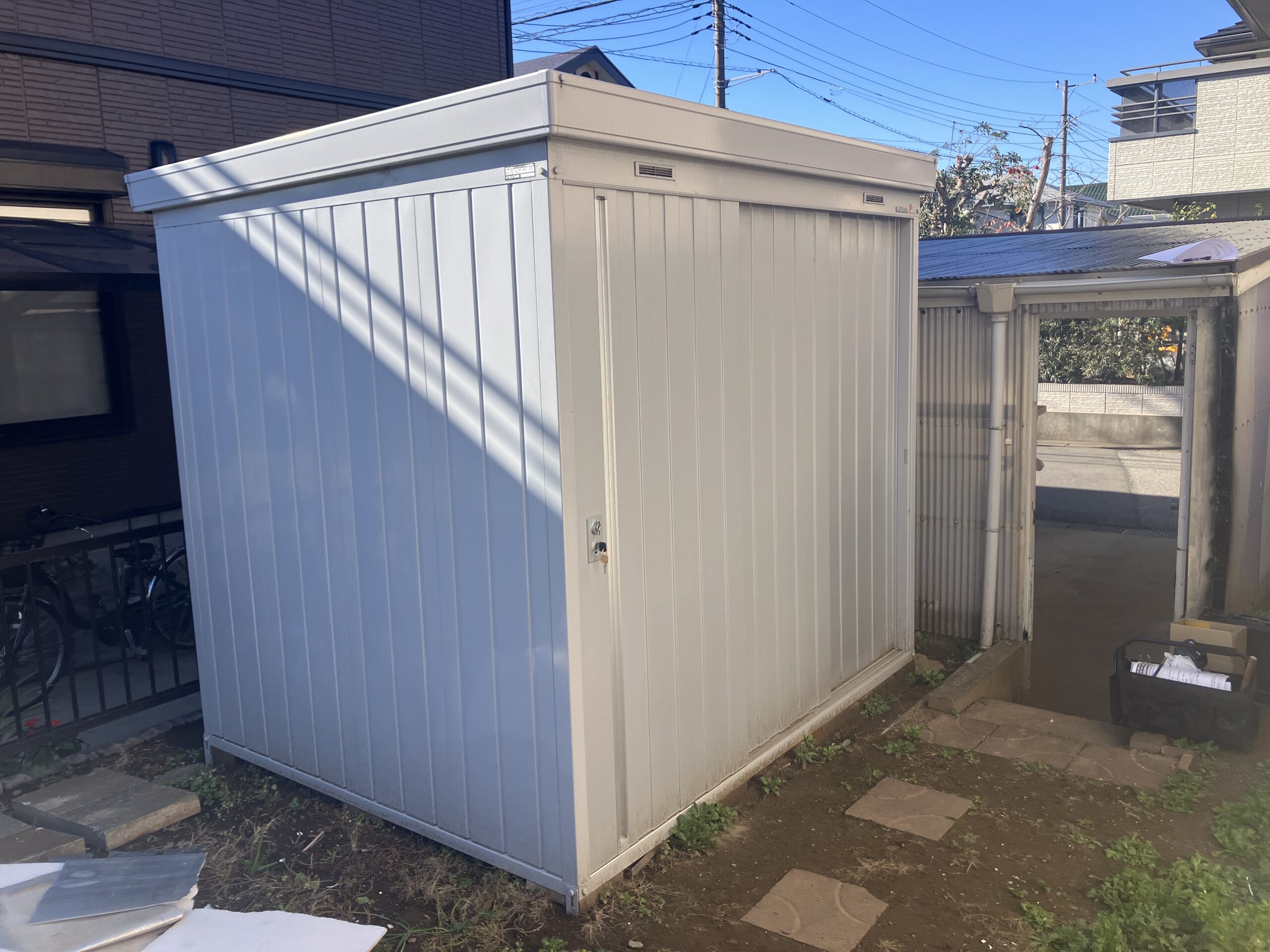 INABA イナバ スチール 物置 NEXTA ネクスタ NXN-40S 幅2300×奥行1520