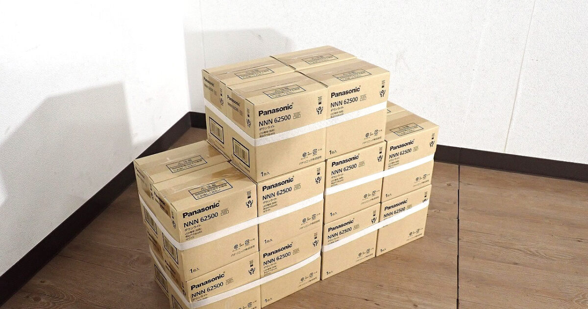 ダウンライト Panasonic NNN62500 パナソニック 20個セット 天井埋込型 浅型タイプ LED 埋込穴φ85 ランプ別売 施設用 照明器具 23年製