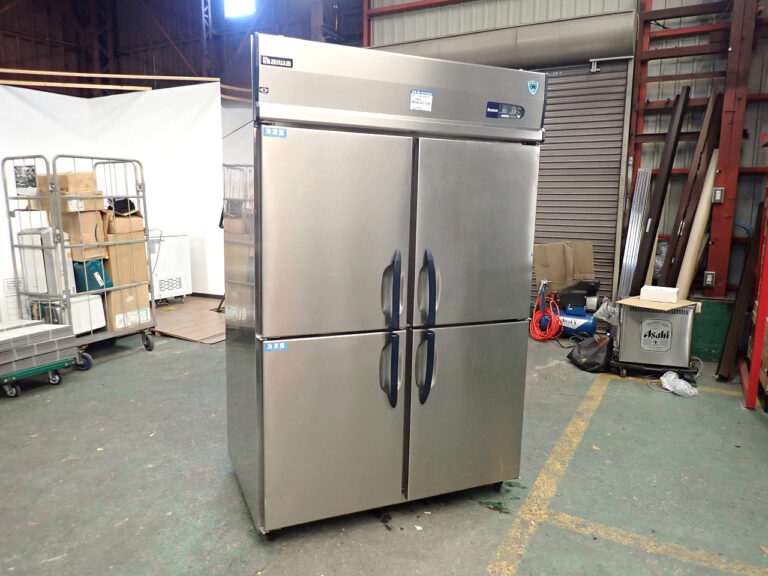 業務用タテ型冷凍冷蔵庫 DAIWA 421S2-EC 大和冷機 冷蔵 510L -7℃～12℃ 冷凍 510L -20℃以下 100V スライド扉 省エネ 厨房