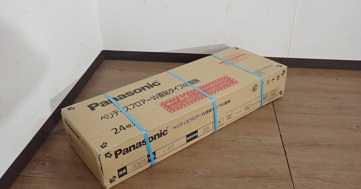 フローリング Panasonic WKEWH45BC パナソニック 142×895×13mm 24枚 1.96畳 ベリティスフロアーW バーチクリア 床材 DIY