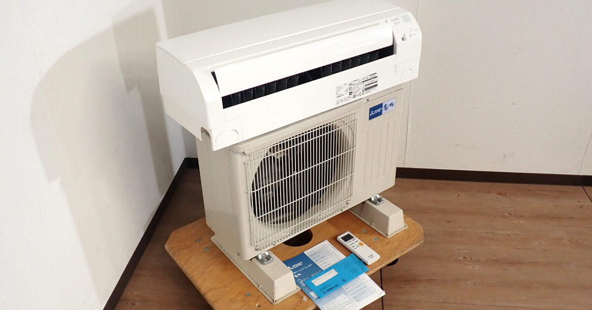 ルームエアコン MITSUBISHI MSZ-GE2222-W 三菱電機 霧ヶ峰 GEシリーズ 冷房 暖房兼用 セパレート形 100V 2.2kW 主に6畳用