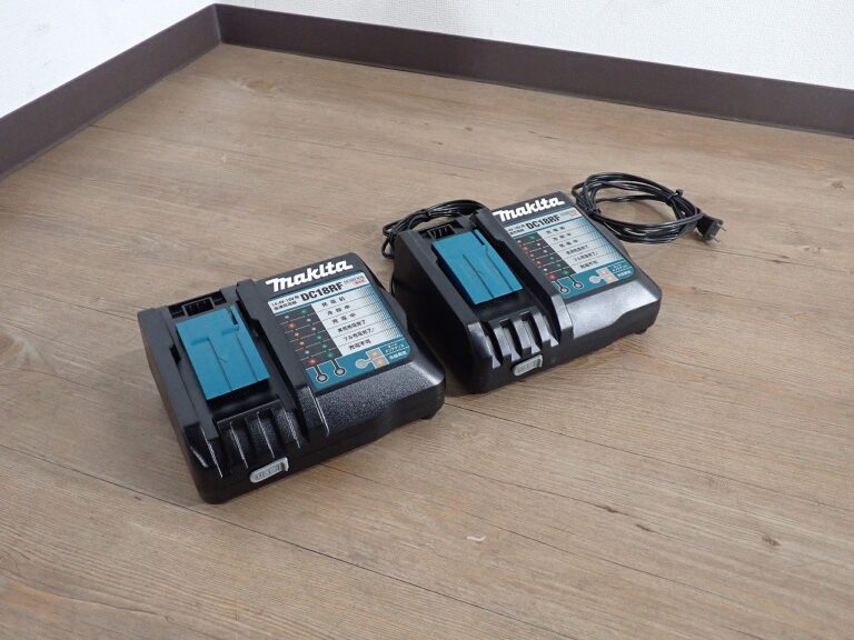 充電器 makita DC18RF マキタ 急速充電器 2台セット 100V 14.4V-18V用 USB バッテリー 純正