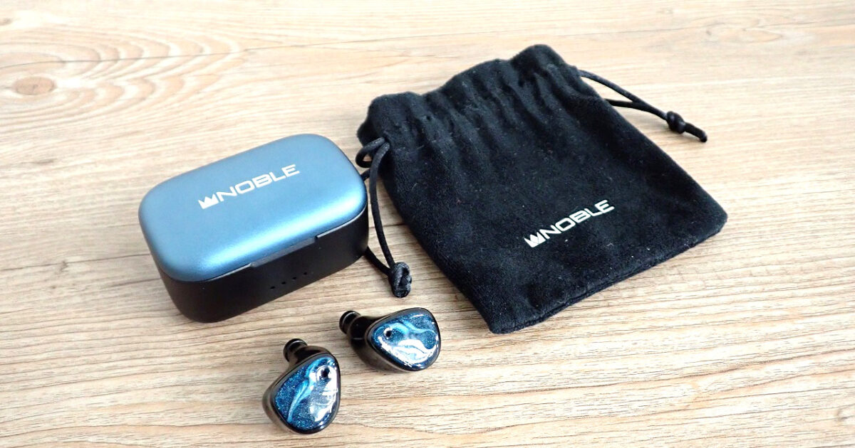 完全ワイヤレスイヤホン Noble Audio NOB-FOKUSMST-B ノーブルオーディオ FoKus Mystique Bluetooth対応 カナル型 ハンズフリー