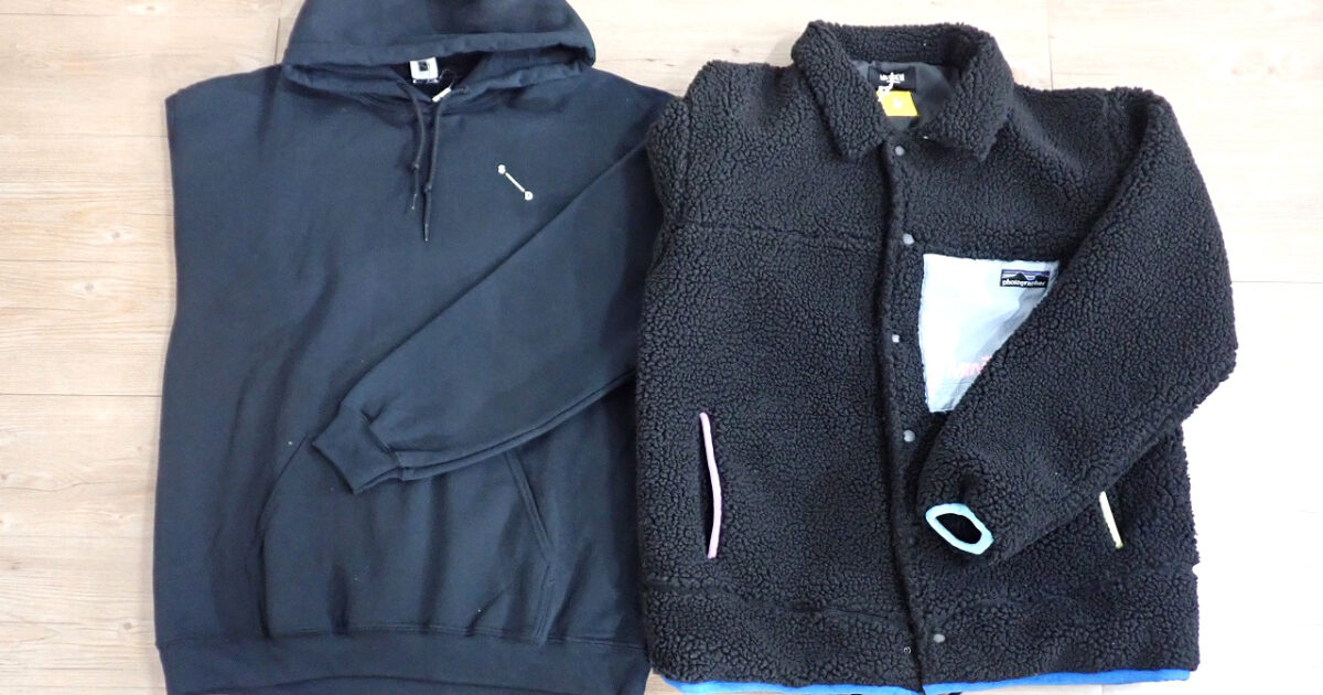 パーカー1着 ジャンパー1着 Lサイズセット SLANTED MINTCREW SLD180114 FRJ059 スランテッド ミントクルー レディース
