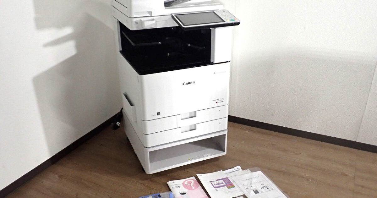 複合機 Canon imageRUNNER ADVANCE C3520F III キャノン フルカラー コピー機 スキャナー カウンター6326枚 iR-ADV