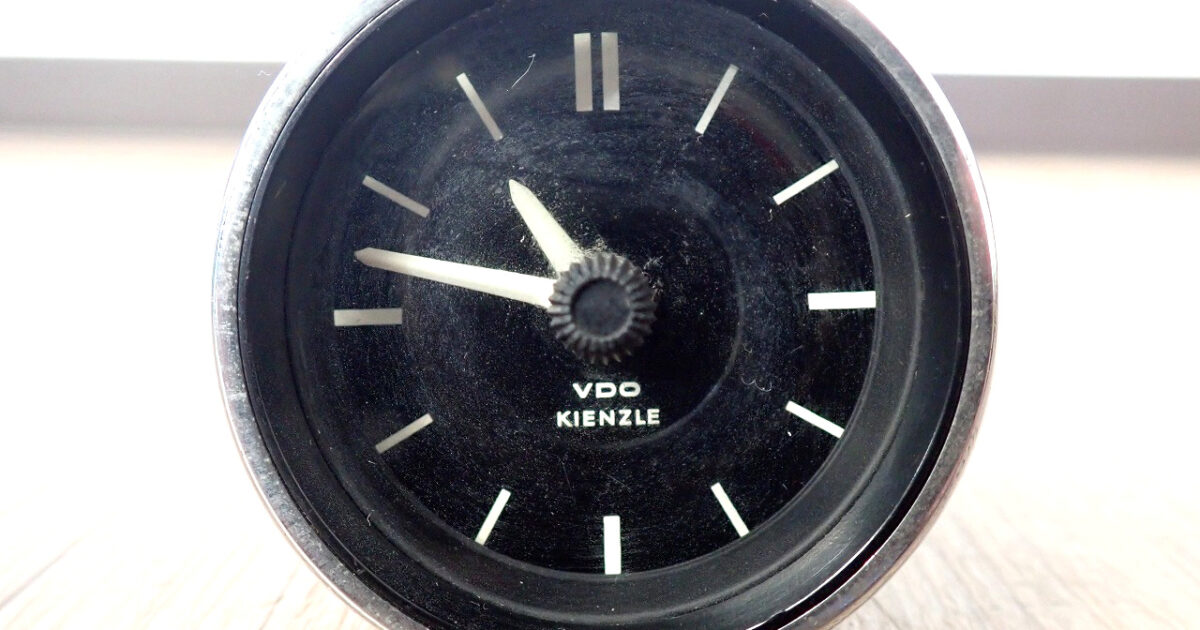 時計 VDO KIENZLE 607b K tx ブイディーオー 計器 メーター クロック