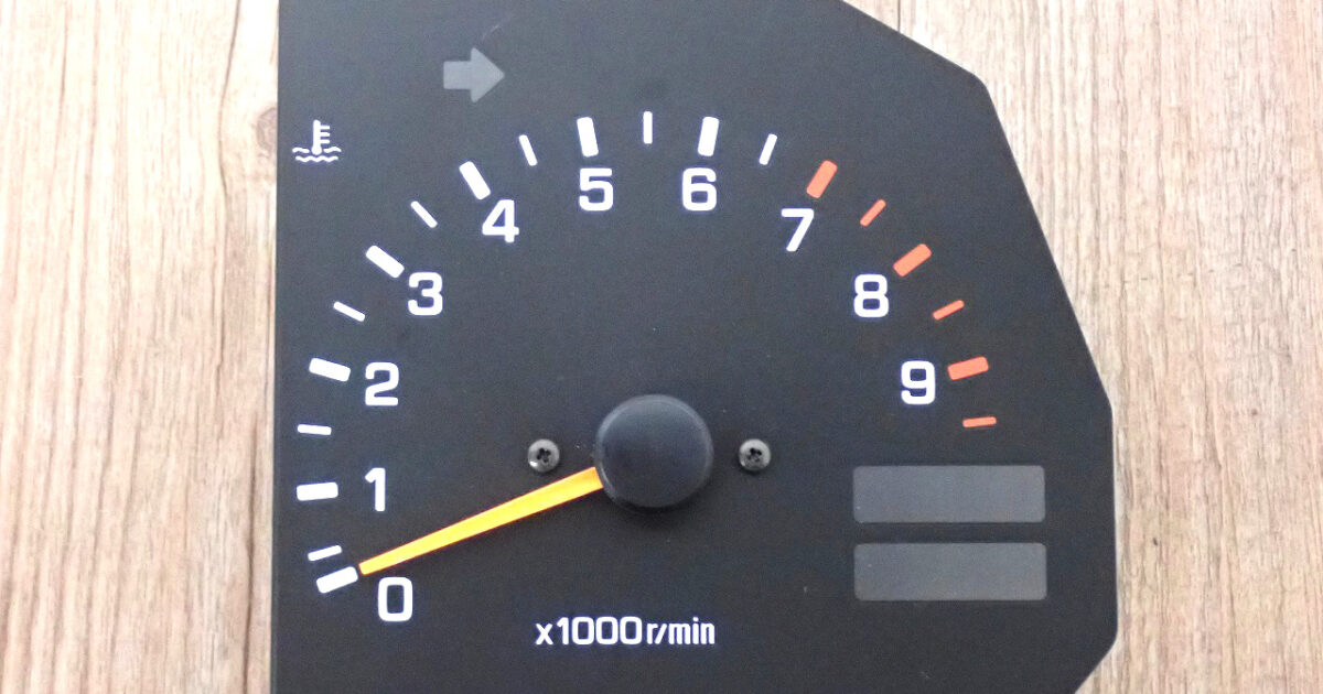 計器 NIPPON FS-137-01 SEIKI 日本精機 タコメーター 9000RPM 回転計