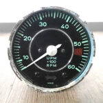 計器 VDO 0019 644 741 303 00 10167 1771 ブイディーオー タコメーター 回転計 ゲージ 6000RPM 円型