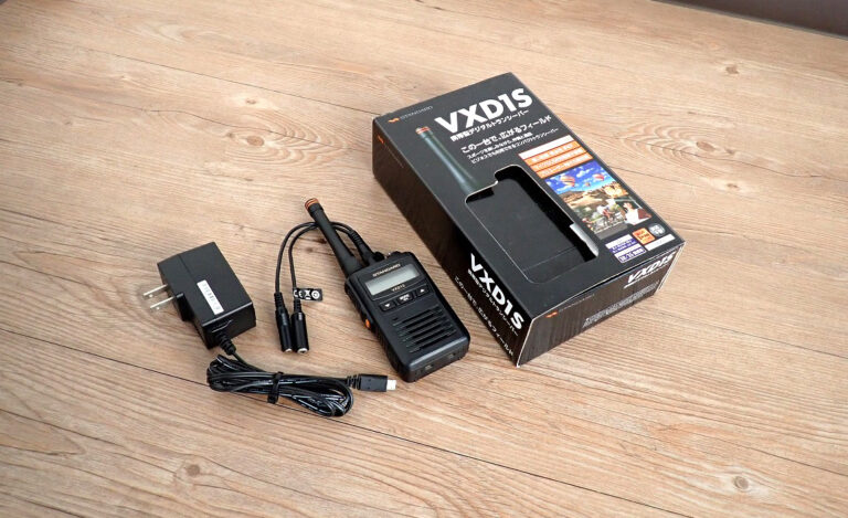 トランシーバー STANDARD VXD1S スタンダード 特定小電力 351MHz帯 陸上用30ch 上空用5ch パラグライダー スカイスポーツ